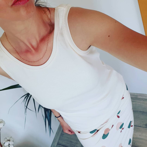 Bio žebrovane tílko — foto 5