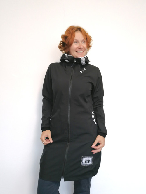 Bunda z letního softshellu - knoflíky — foto 2