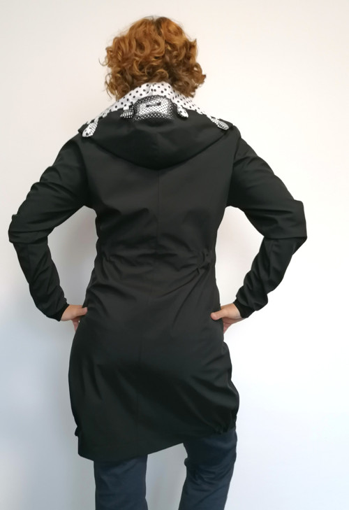 Bunda z letního softshellu - knoflíky — foto 5