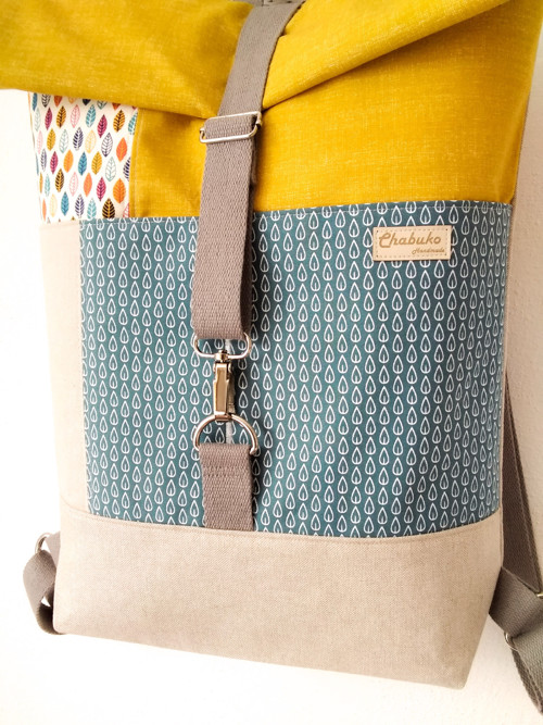 Rolltop batoh letné lístky — foto 4