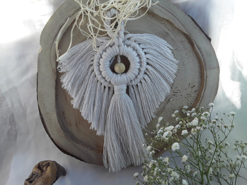Macramé anděl "Natur" — foto 6