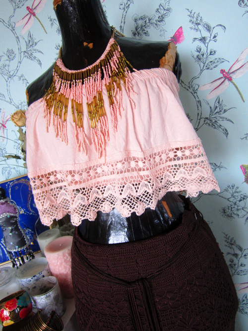 Boho top powder pink — foto 2