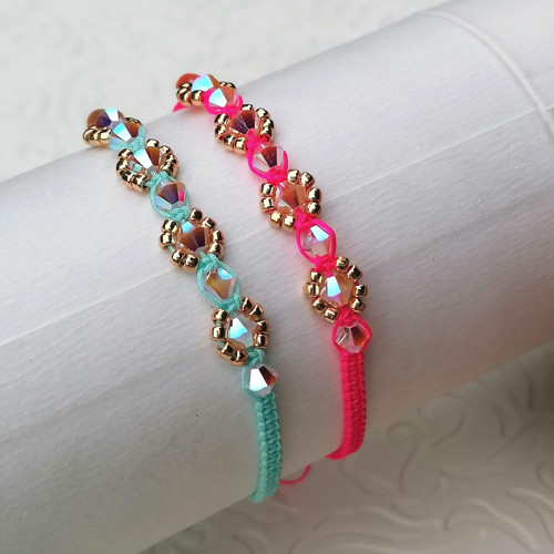 Swarovski Crystals Bracelet Turquoise — foto 2