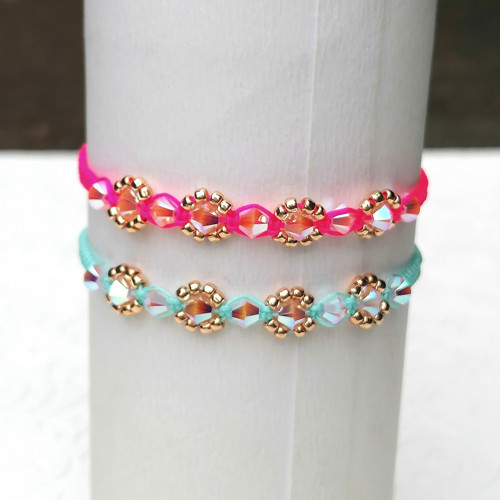 Swarovski Crystals Bracelet Turquoise — foto 3