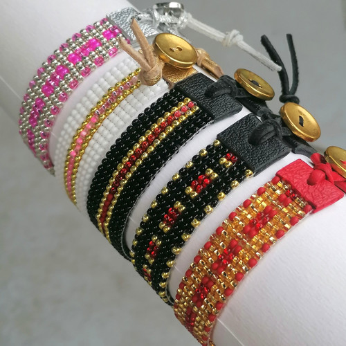 Glitter Heart-Loom Beaded Bracelets — foto 5