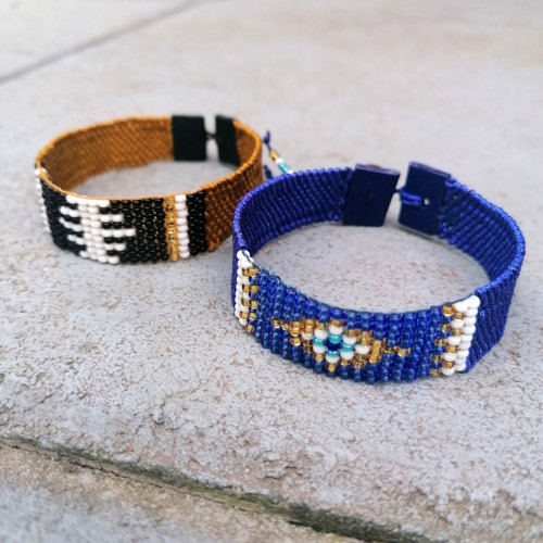 Native American Style Bead Woven Bracelets — foto 3