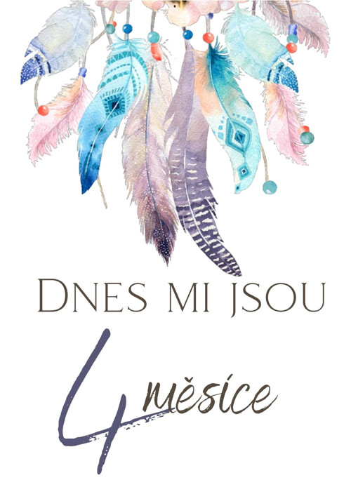 Milníkové kartičky - DREAM blue — foto 4