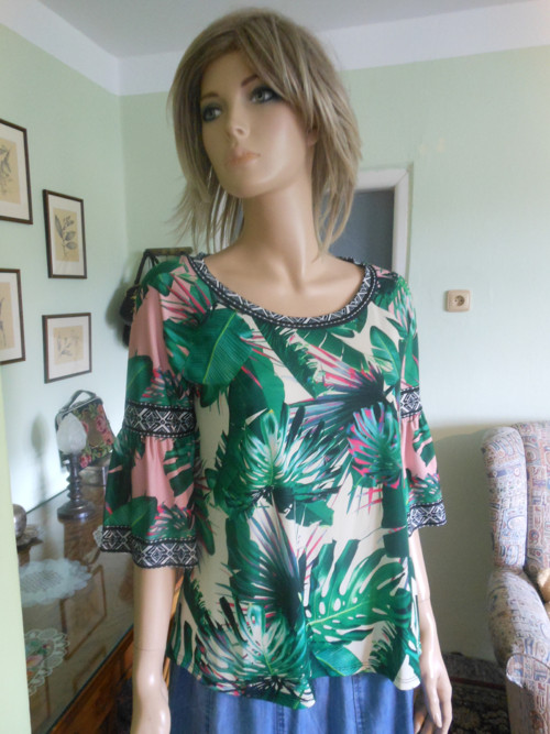 Boho tunika z pralesa, vel.uni — foto 2