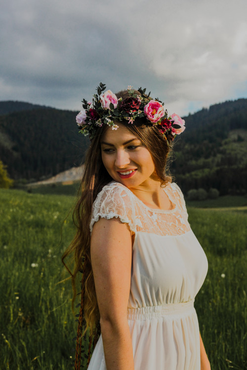 Květinový věneček "srdce divoké" — foto 3