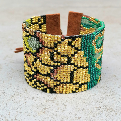 Gustav Klimt ,,Judith´´ Cuff Beaded Bracelet — foto 2