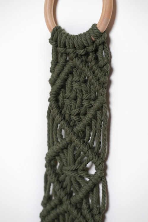 Macrame malé dekorace na zeď — foto 3