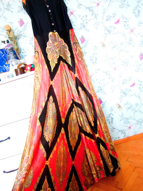 Retro boho overal fantastický — foto 4