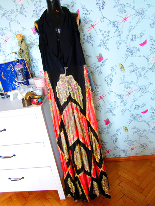 Retro boho overal fantastický — foto 6