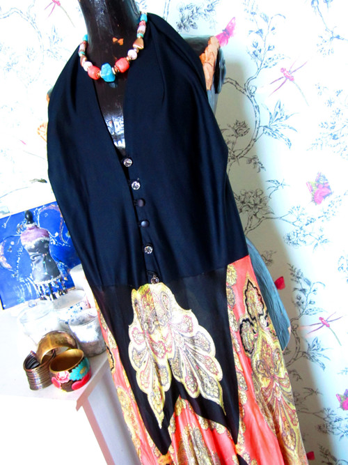 Retro boho overal fantastický — foto 5