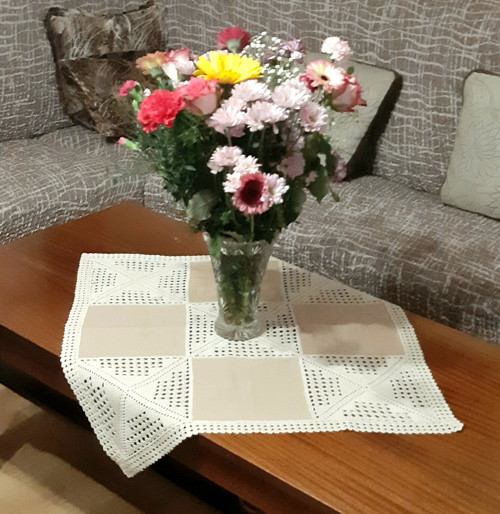 Háčkovaná Krémová Dečka — foto 4