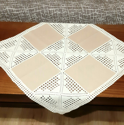 Háčkovaná Krémová Dečka — foto 3