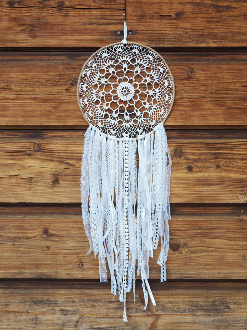 Lapač snů v boho stylu 6 (Ø25 cm) — foto 5