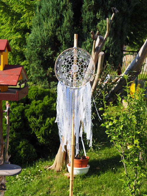 Lapač snů v boho stylu 6 (Ø25 cm) — foto 4