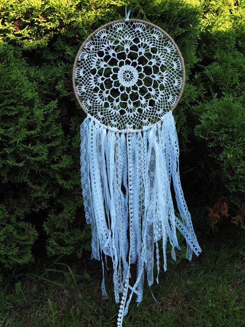 Lapač snů v boho stylu 6 (Ø25 cm) — foto 2