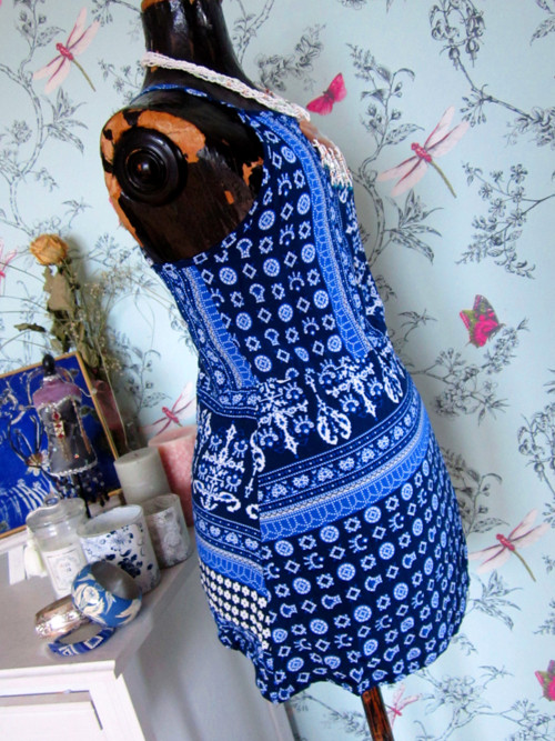Top modrobílý Mamma Mia — foto 3