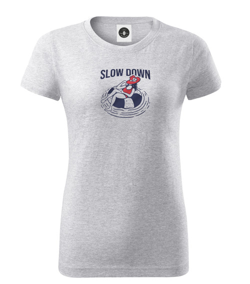 Tričko Slow Down Lady — foto 2