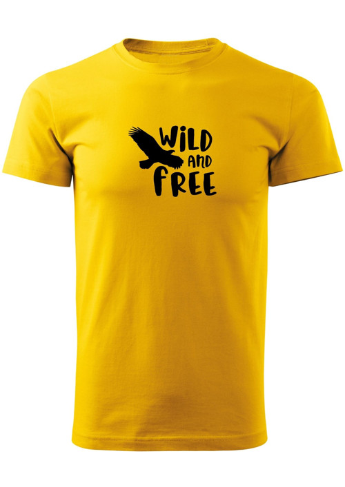 Pánské tričko "Wild and Free" — foto 2