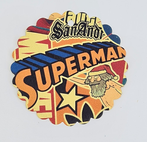 Dárková visačka 3 ks - super(man) muž — foto 2