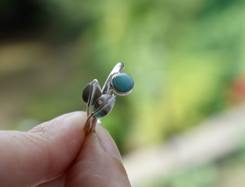 Prsten larimar - Ag — foto 4