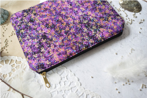 "FLAT BAG" - Purple — foto 3