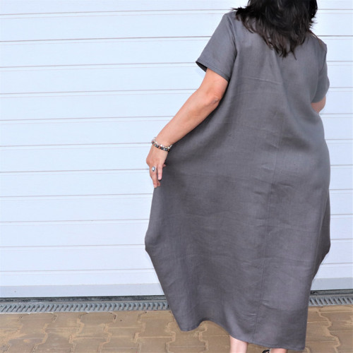 Lněné šedé (XL) — foto 6