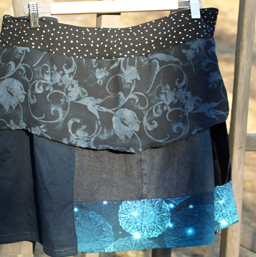 Sukně S Volánem Upcycled — foto 3