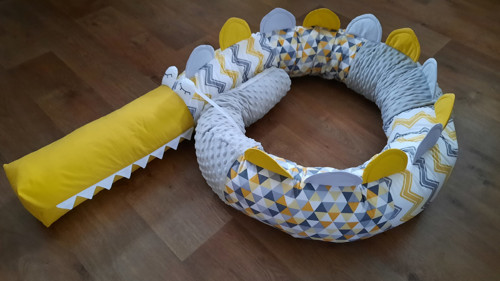 Krokodýl - válec - mantinel - 200cm — foto 4