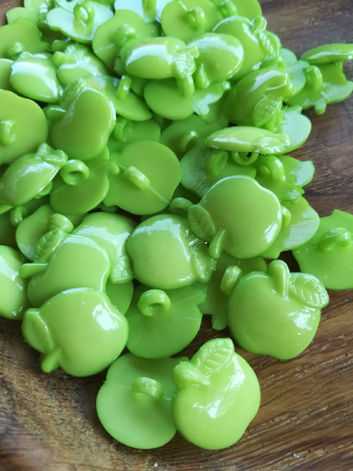 Knoflík zelené jablko — foto 2