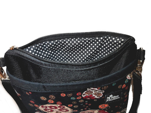 Taška crossbody Skulls — foto 3