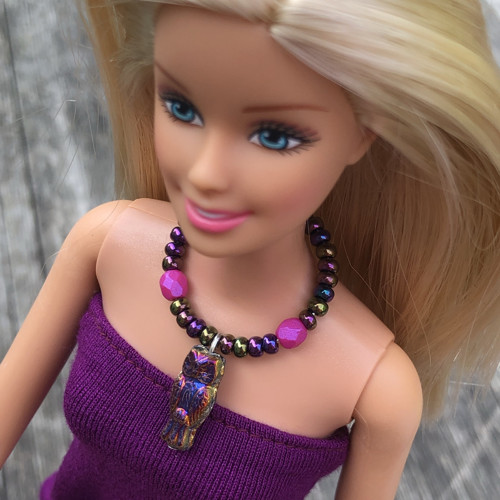 Barbie náhrdelník sova 1 — foto 3