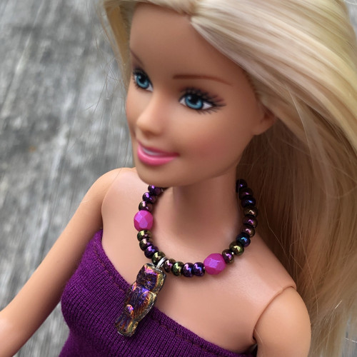 Barbie náhrdelník sova 1 — foto 2
