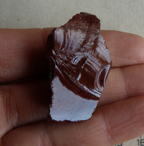 Obsidián mahagonový surový - 4 cm - Extra — foto 2