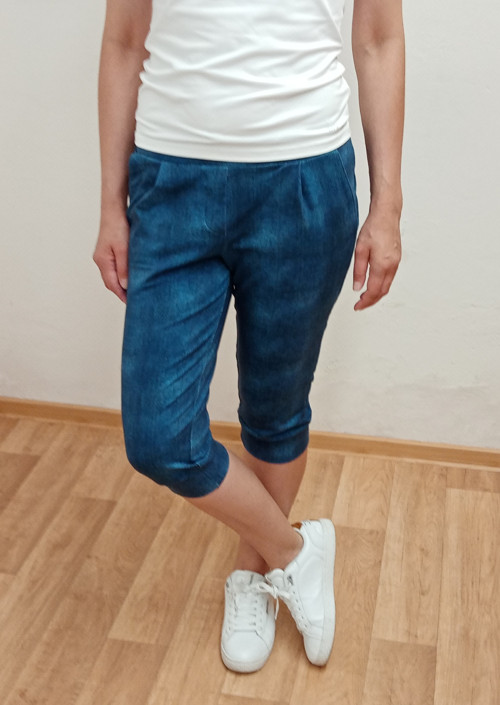 DÁMSKÉ 3/4 TEPLÁKY - střih Petra — foto 2