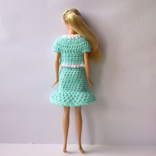 Oblečky pro Barbie - šaty , bolerko — foto 6