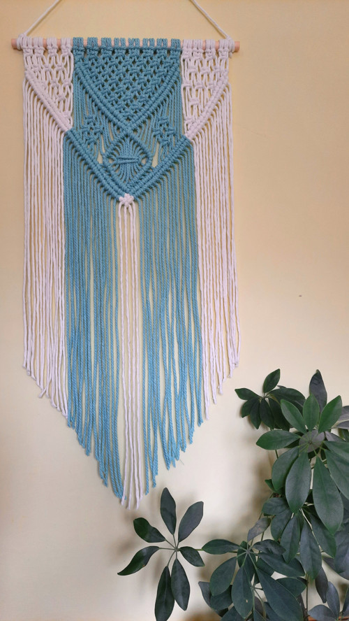 Závěsná dekorace Macramé — foto 4