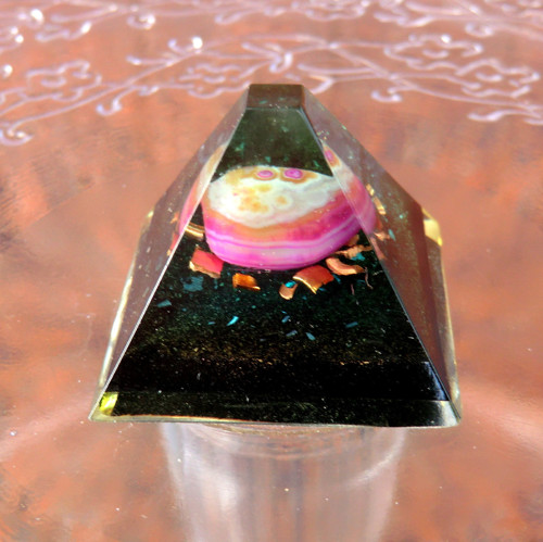 Orgonit Pyramida 9 * Achát úspěchu pro Radost — foto 2
