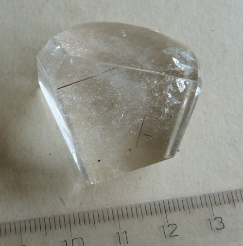 Křišťál s rutilem - brus - 3,2 cm — foto 3