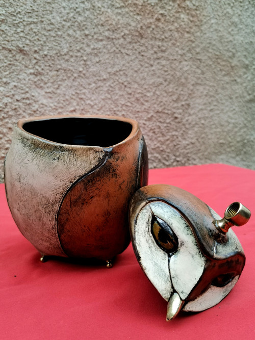 Sova soška dóza — foto 3