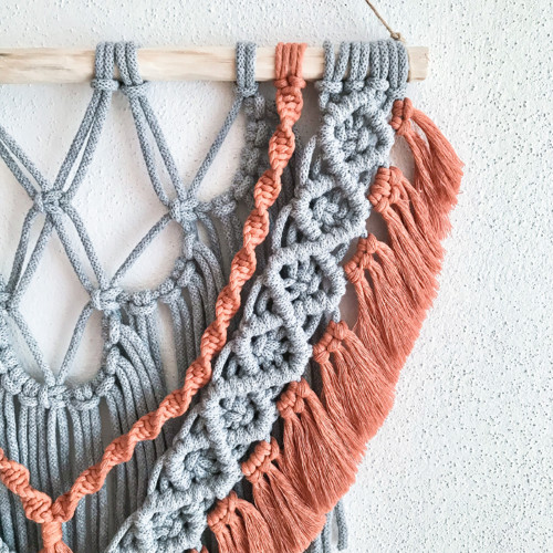 Nástěnná macrame dokorace — foto 2