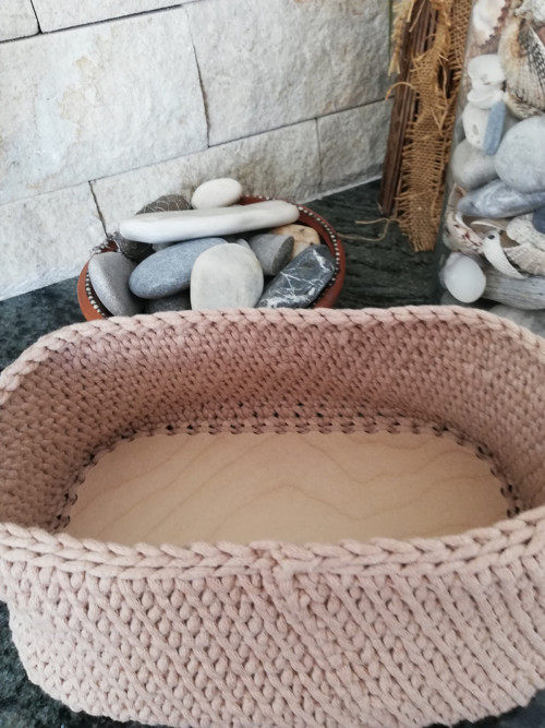 Košíček v přírodní barvě — foto 3