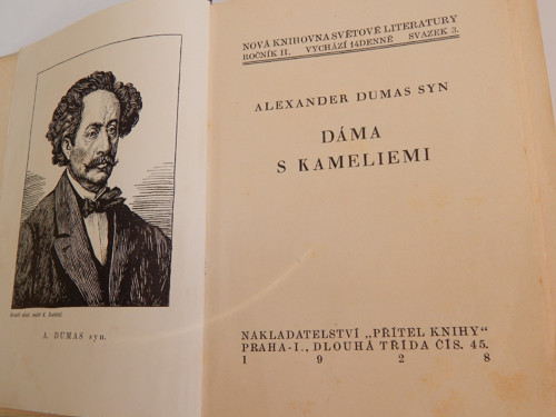 Alexander Dumas syn - DÁMA S KAMELIEMI - 1928 — foto 2