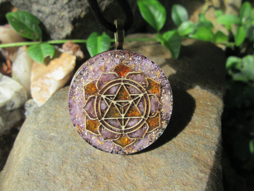 Org. šperk ,, Sri Yantra Šamanky " — foto 2