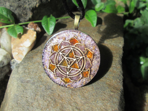Org. šperk ,, Sri Yantra Šamanky " — foto 6