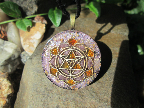 Org. šperk ,, Sri Yantra Šamanky " — foto 4