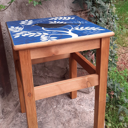 ,,Kos,, - malovaná stolička 4. — foto 6